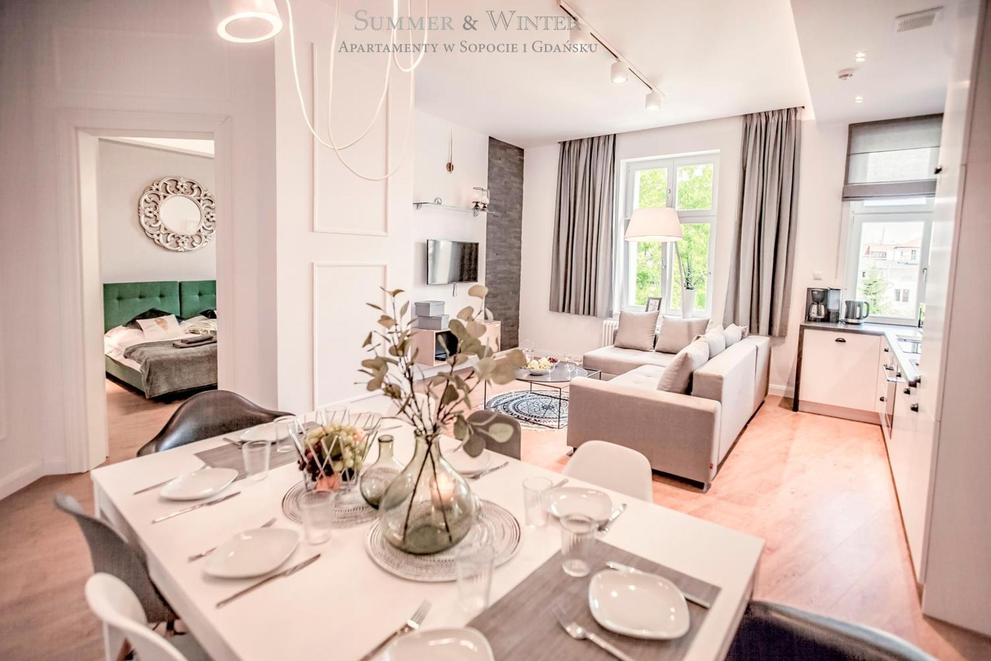 Family Luxury Wonder Heaven Apartment, 50M To M Cassino, First With 3 Badrooms&Studio, Second With 2 Badrooms&Studio, Parking W Cenie Сопот Екстер'єр фото