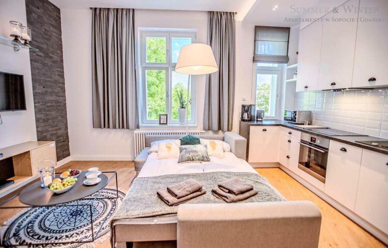 Family Luxury Wonder Heaven Apartment, 50M To M Cassino, First With 3 Badrooms&Studio, Second With 2 Badrooms&Studio, Parking W Cenie Сопот Екстер'єр фото