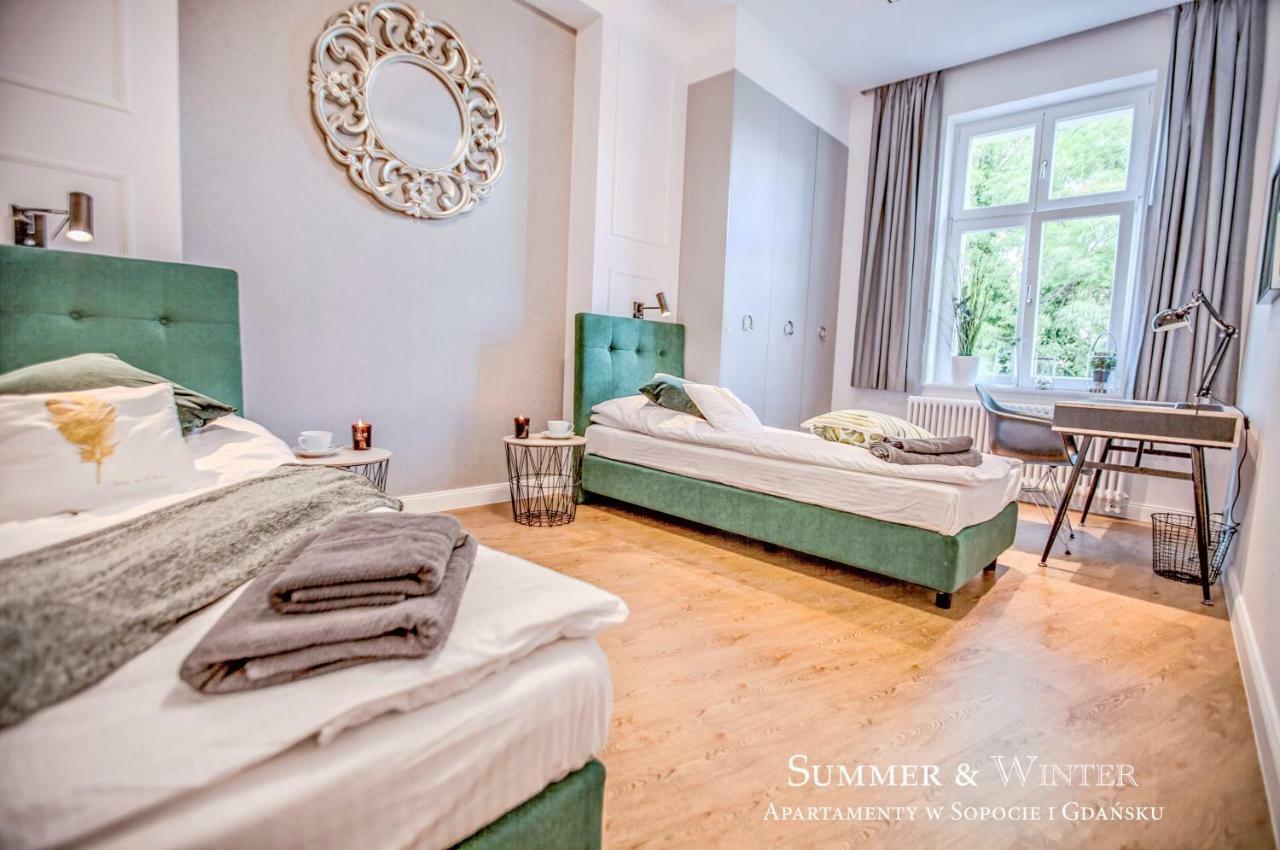 Family Luxury Wonder Heaven Apartment, 50M To M Cassino, First With 3 Badrooms&Studio, Second With 2 Badrooms&Studio, Parking W Cenie Сопот Екстер'єр фото