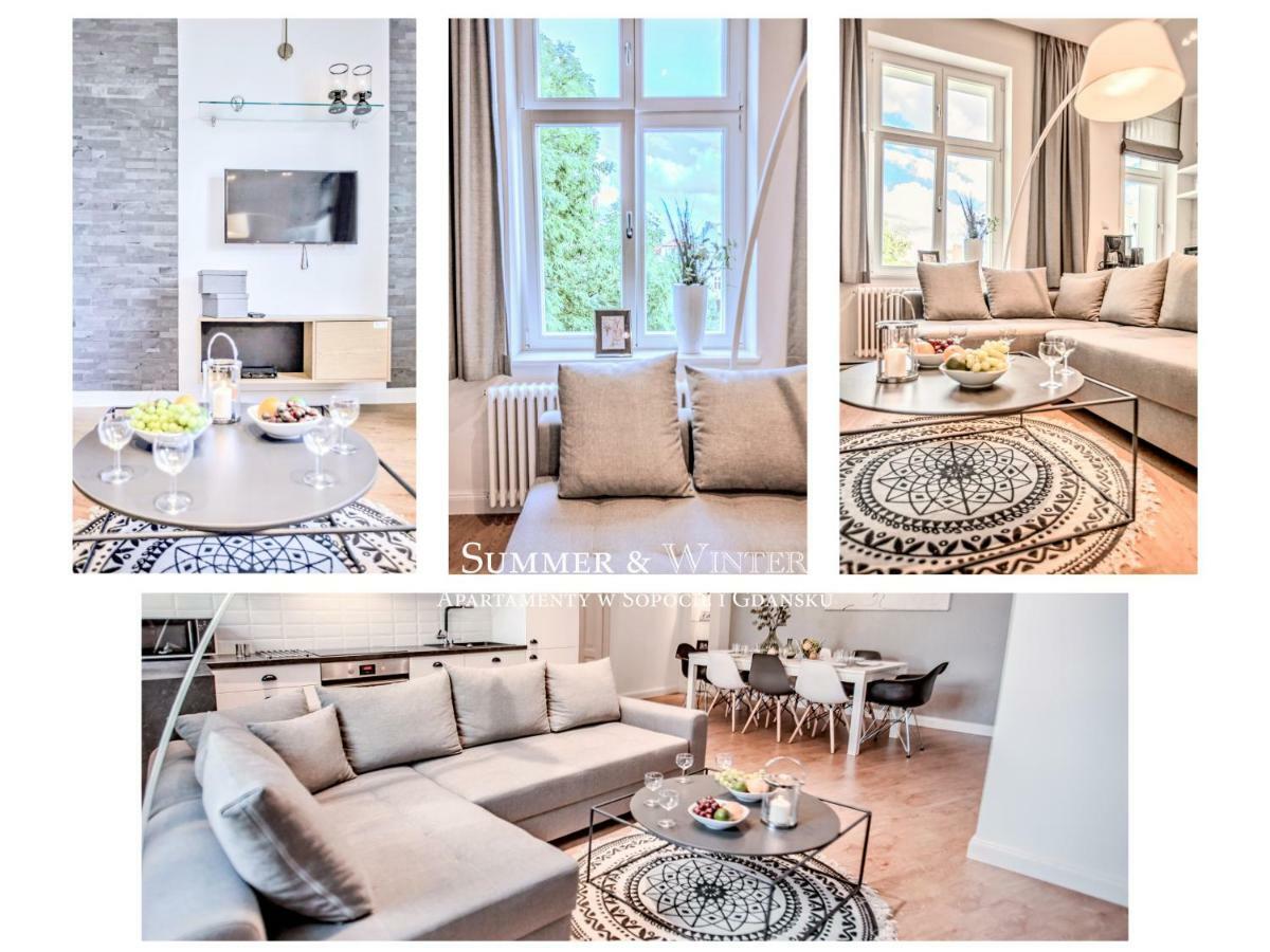 Family Luxury Wonder Heaven Apartment, 50M To M Cassino, First With 3 Badrooms&Studio, Second With 2 Badrooms&Studio, Parking W Cenie Сопот Екстер'єр фото