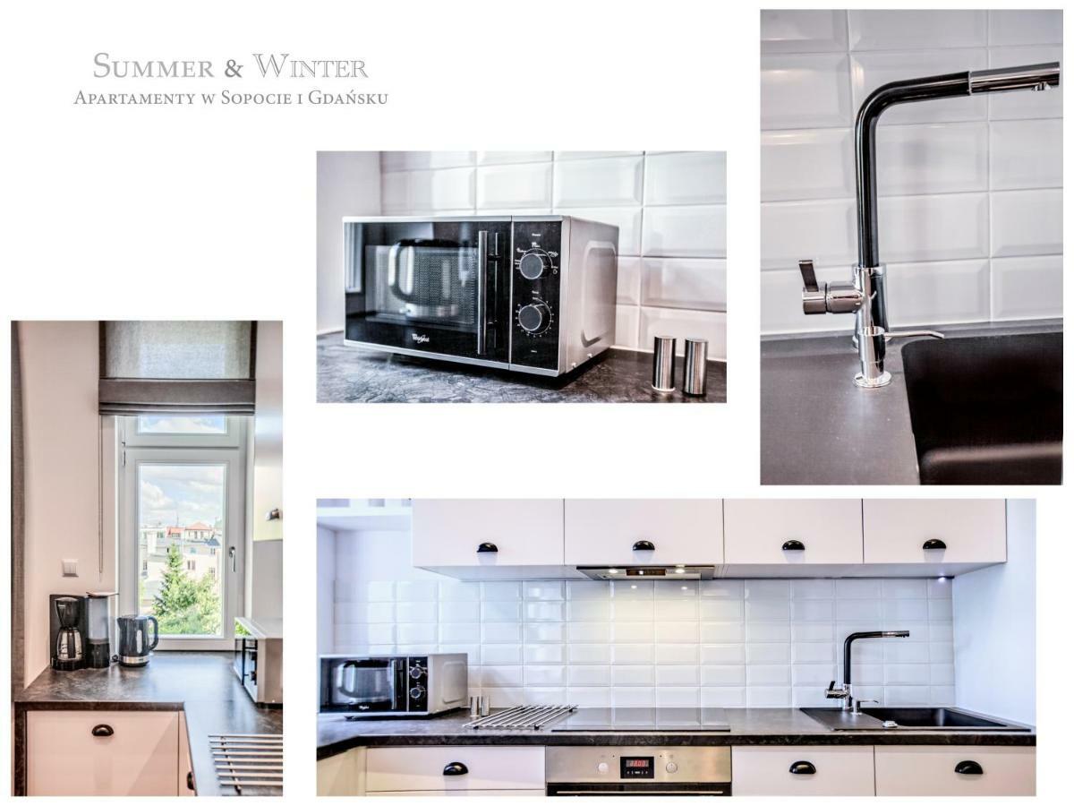 Family Luxury Wonder Heaven Apartment, 50M To M Cassino, First With 3 Badrooms&Studio, Second With 2 Badrooms&Studio, Parking W Cenie Сопот Екстер'єр фото