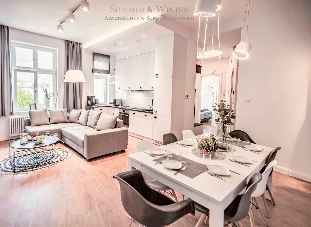 Family Luxury Wonder Heaven Apartment, 50M To M Cassino, First With 3 Badrooms&Studio, Second With 2 Badrooms&Studio, Parking W Cenie Сопот Екстер'єр фото