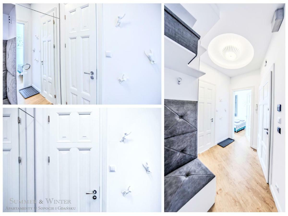 Family Luxury Wonder Heaven Apartment, 50M To M Cassino, First With 3 Badrooms&Studio, Second With 2 Badrooms&Studio, Parking W Cenie Сопот Екстер'єр фото