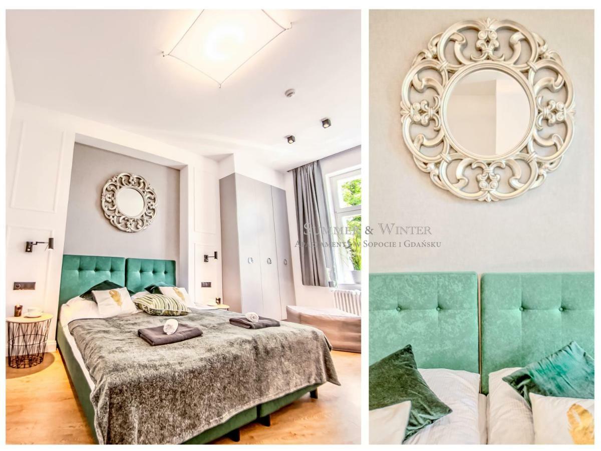 Family Luxury Wonder Heaven Apartment, 50M To M Cassino, First With 3 Badrooms&Studio, Second With 2 Badrooms&Studio, Parking W Cenie Сопот Екстер'єр фото