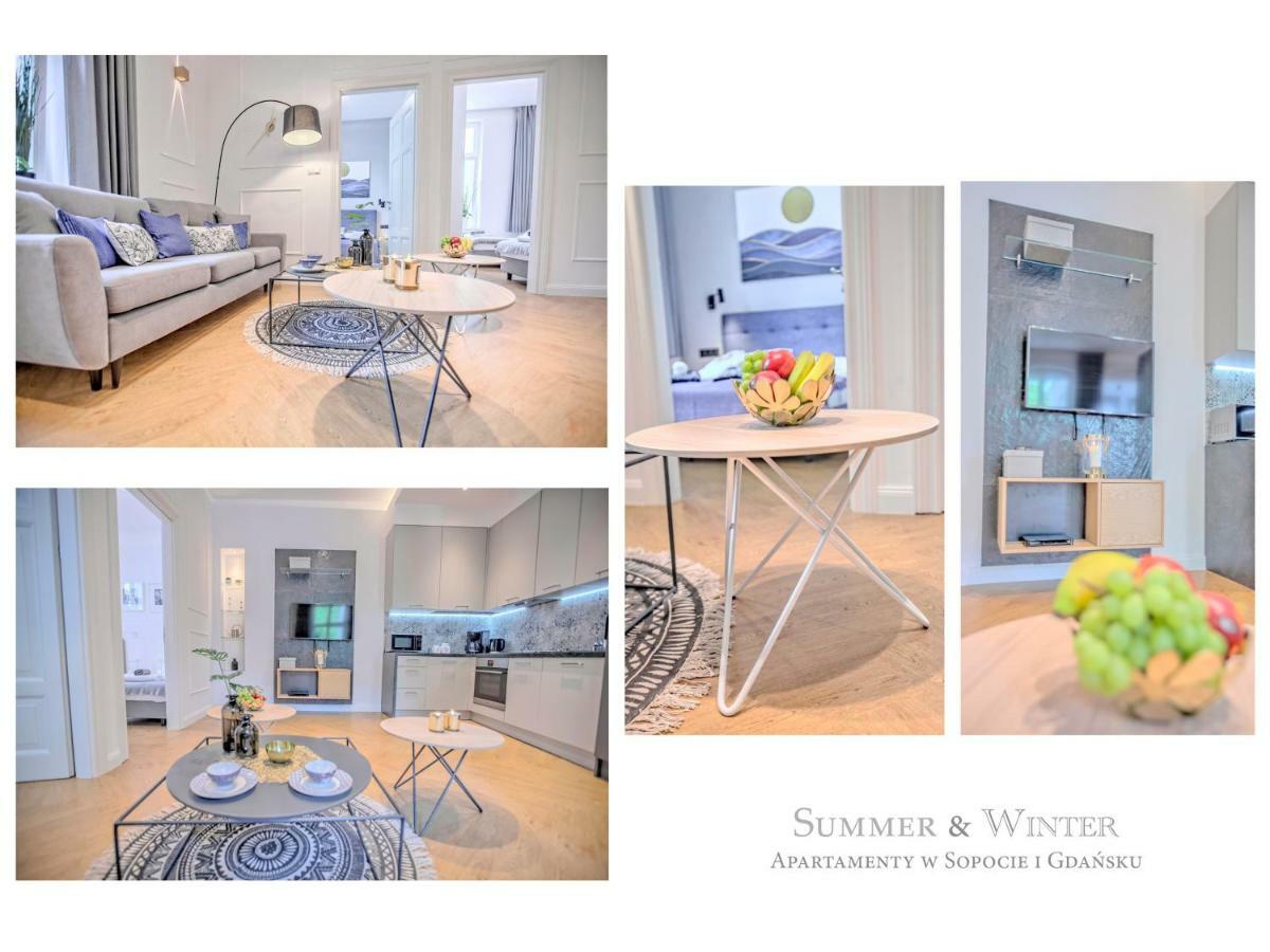 Family Luxury Wonder Heaven Apartment, 50M To M Cassino, First With 3 Badrooms&Studio, Second With 2 Badrooms&Studio, Parking W Cenie Сопот Екстер'єр фото